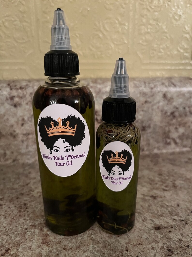 Rosemary& Cloves Hair Growth Oil Etsy