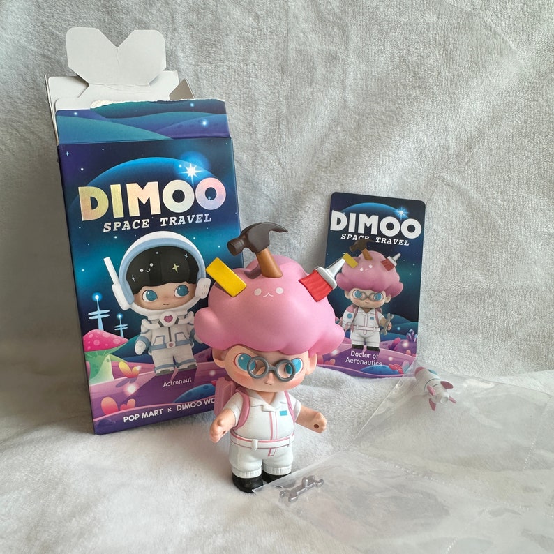 Popmart Dimoo Space Travel Collectable Figurine and Designer Art Toy - Etsy