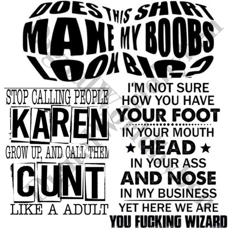 Adult Svg Bundle svg files funny svg file - svg - novelty svg - svg download - adults svg - rude svg - bitch svg - svg bundle image 5