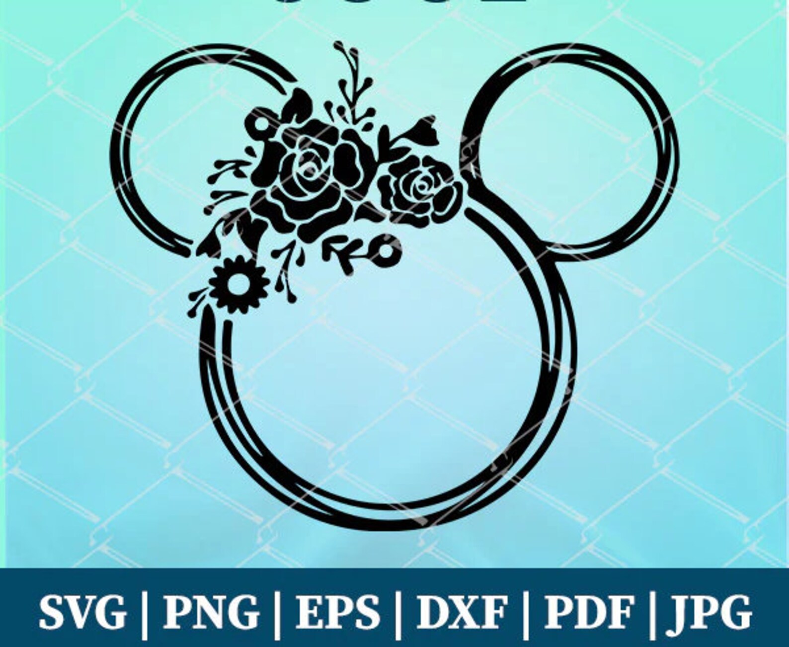 Minnie Mouse Svg Png Pdf AI File Cricut Tshirt File Cricut Silhouette