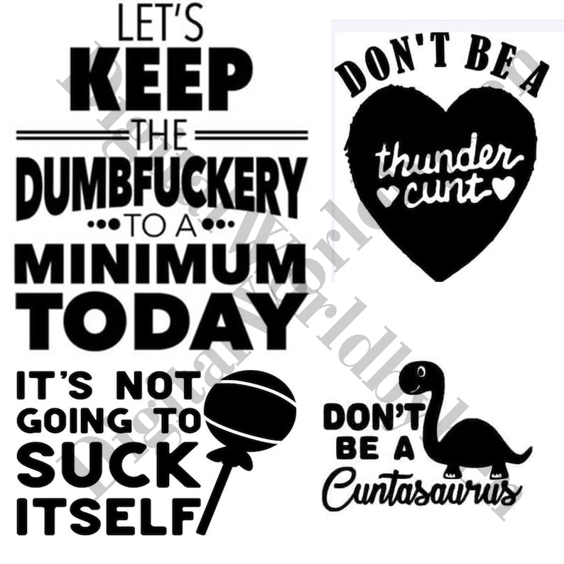 Adult Svg Bundle svg files funny svg file - svg - novelty svg - svg download - adults svg - rude svg - bitch svg - svg bundle image 3