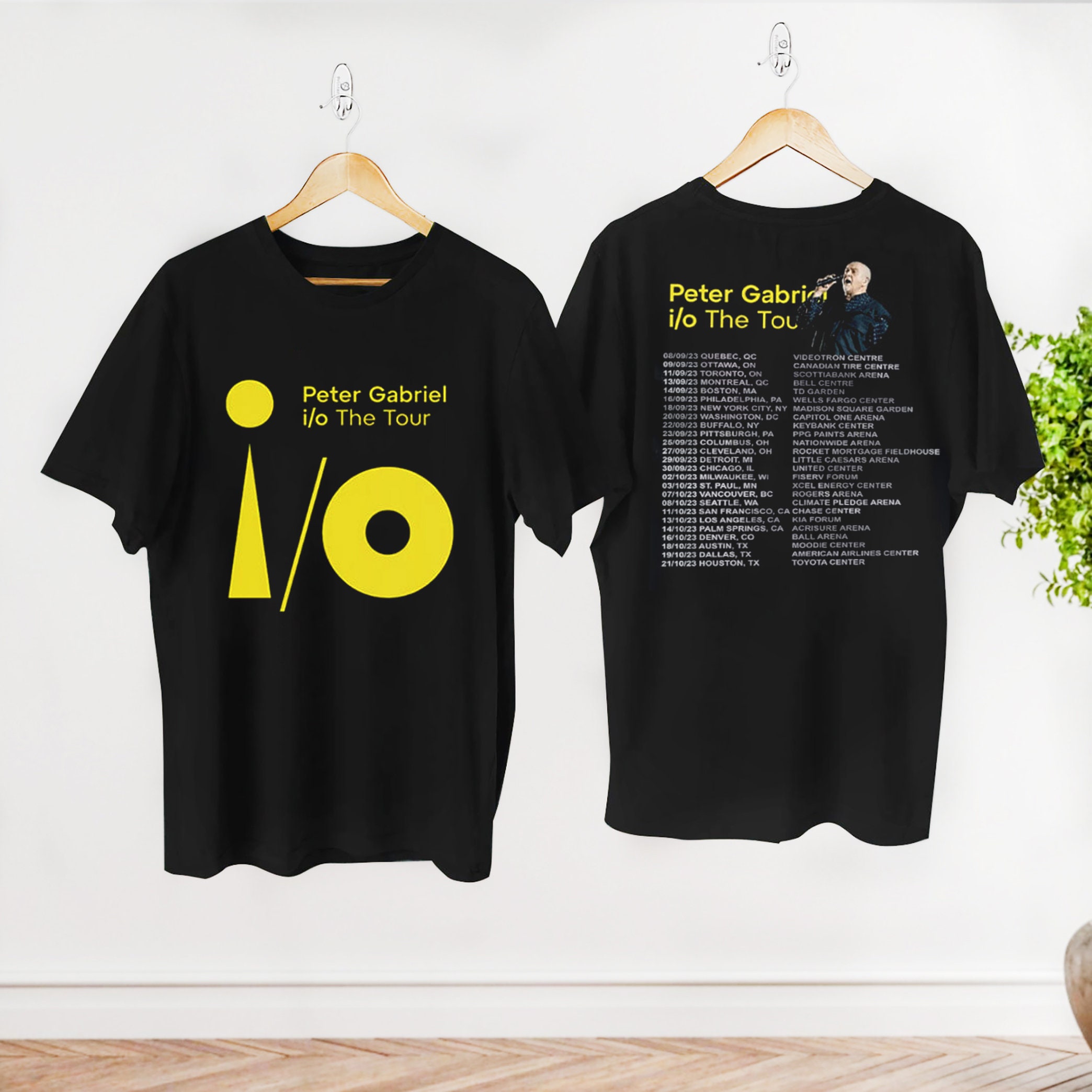Peter Gabriel I/o the Tour 2023 T-shirt, Peter Gabriel Concert
