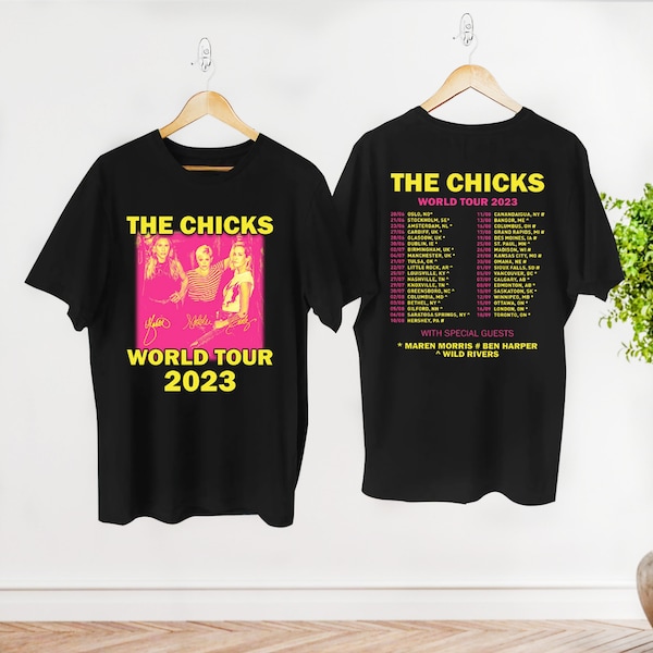 The Chicks Tour 2023 Shirt Etsy