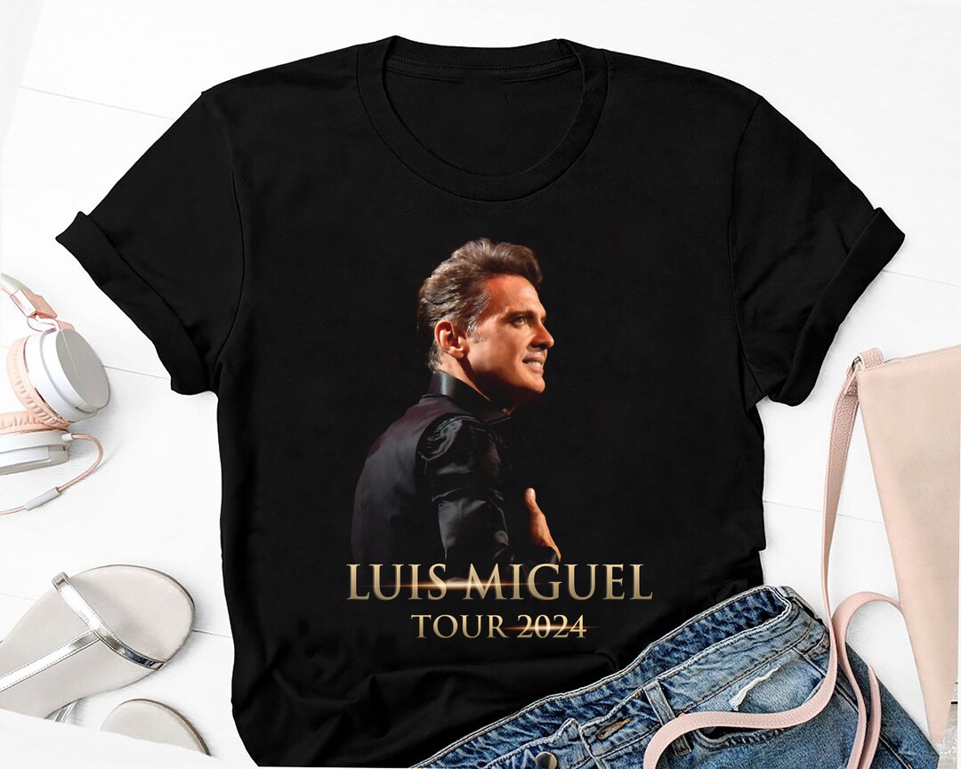 Luis Miguel Tour 2024 Shirt Luis Miguel Concert Merch Luis Etsy