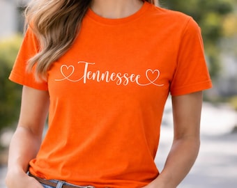 Tennessee Bella + Canvas Tee -  TN Vols Shirt | Tennessee Tee | Tennessee Vols | Tennessee Gift | Lady Vols l Volunteers Tee
