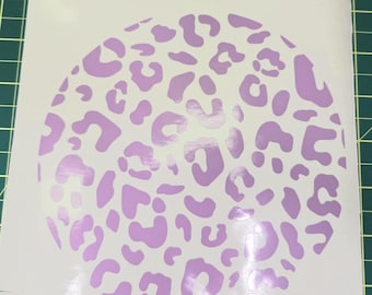 Adhesivo para la tapa del depósito de combustible con estampado de leopardo para coche, pegatina de vinilo para vehículo, adhesivos para el depósito de gasolina de SUV con estampado de leopardo