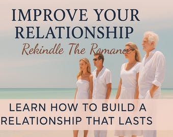 Guía de relaciones para parejas (libro electrónico) / Ayuda matrimonial / Amor y comunicación / Reavivar el romance / Cuaderno de trabajo para parejas (PDF).