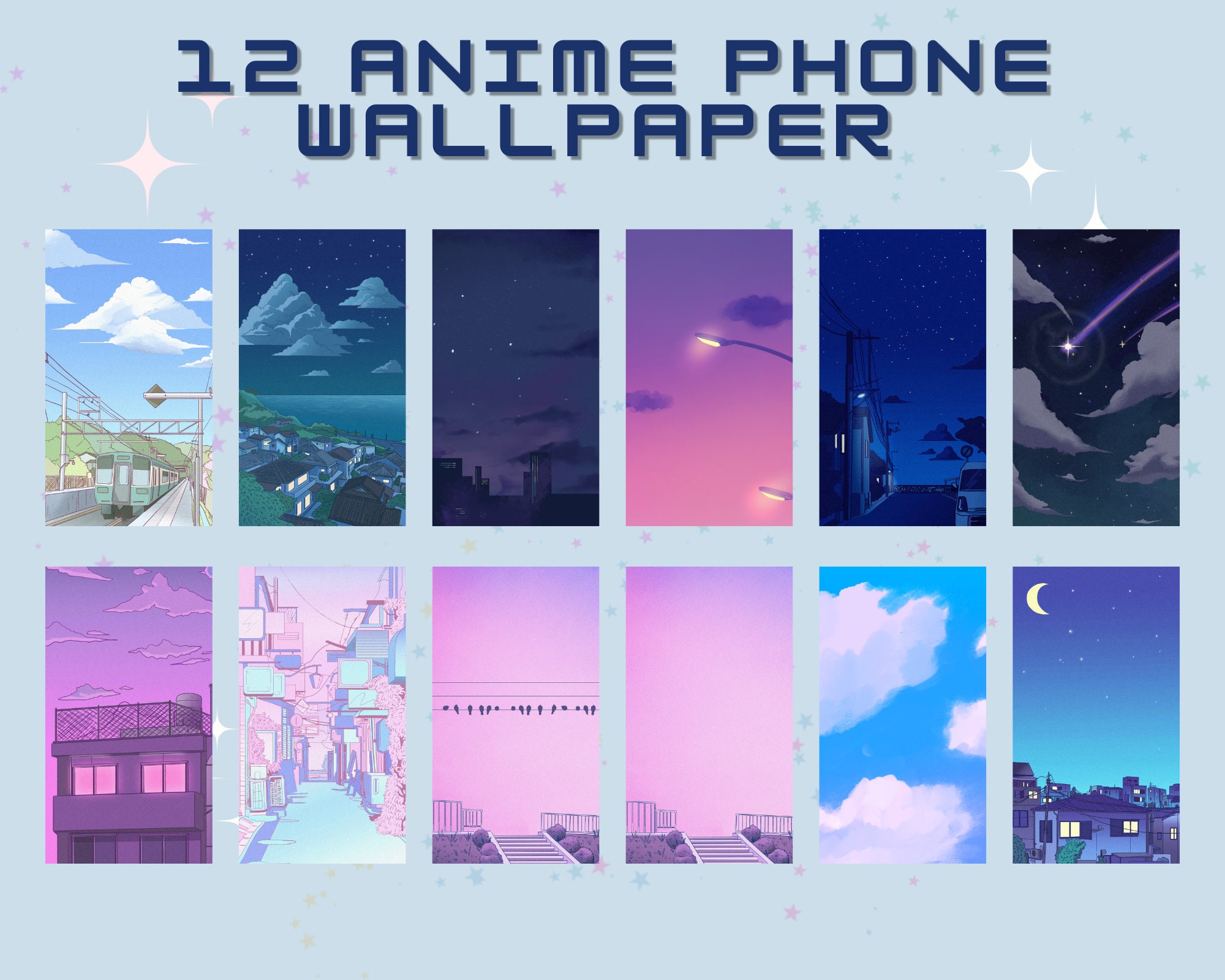 Anime Aesthetic Phone Wallpaper Cute Aesthetic Wallpaper Anime Phone
