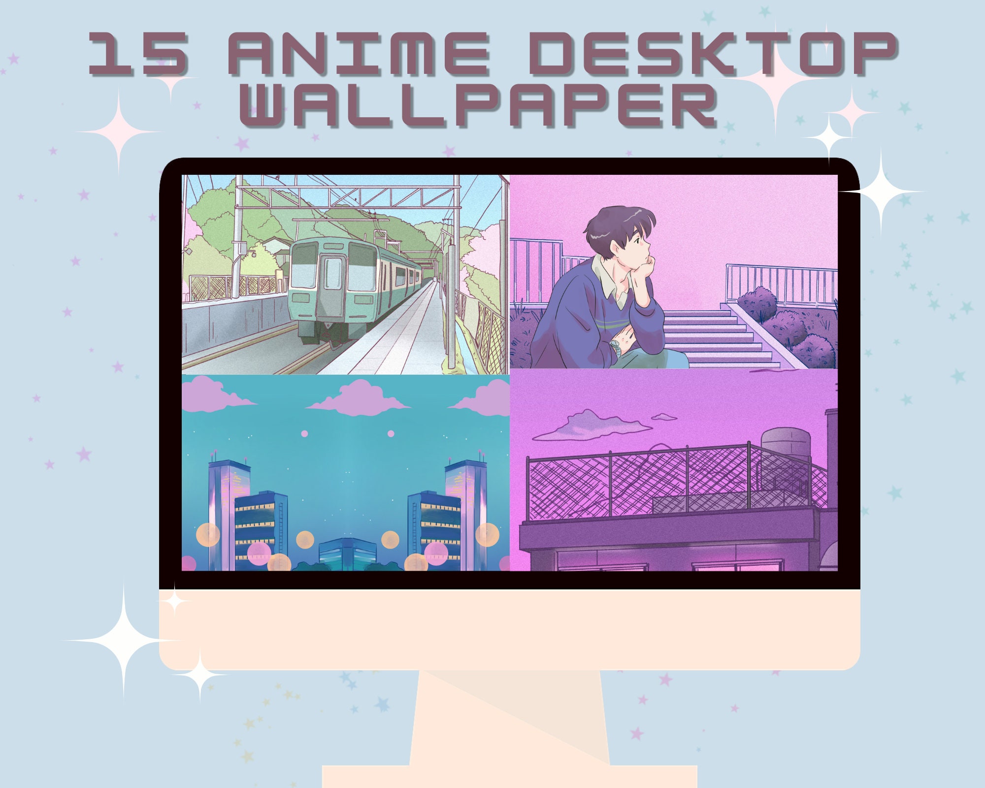 Retro Anime Aesthetic Laptop Wallpapers  Wallpaper Cave