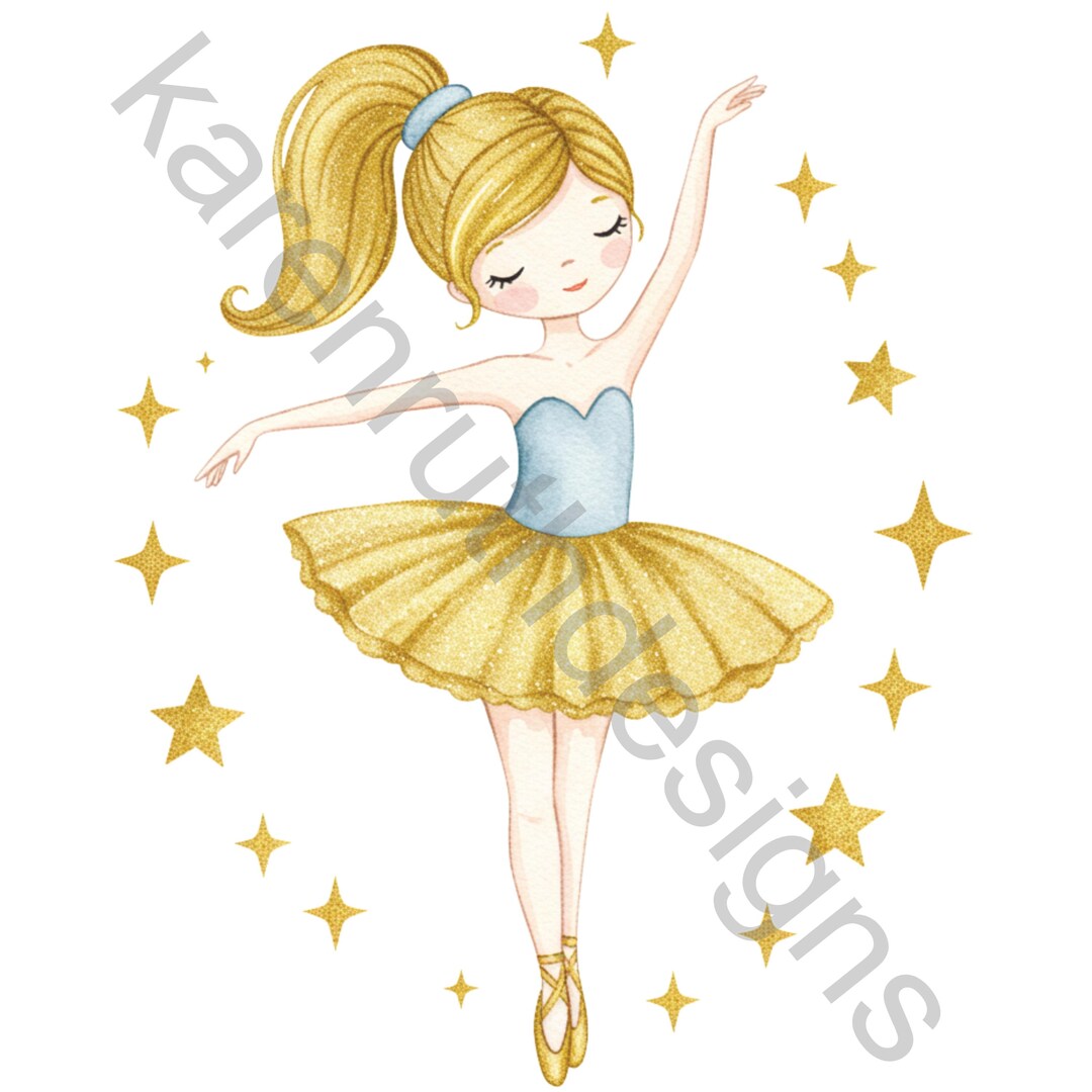 Dream Ballerina in Cornflower Blue main image 1