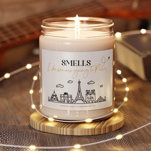 Riecht wie wir nach Paris | Geschenk für Sie | Frau Geschenk | Freundin Geschenk | Paris Reisedurchblick | Geburtstagsausflug | Hochzeitsreise |