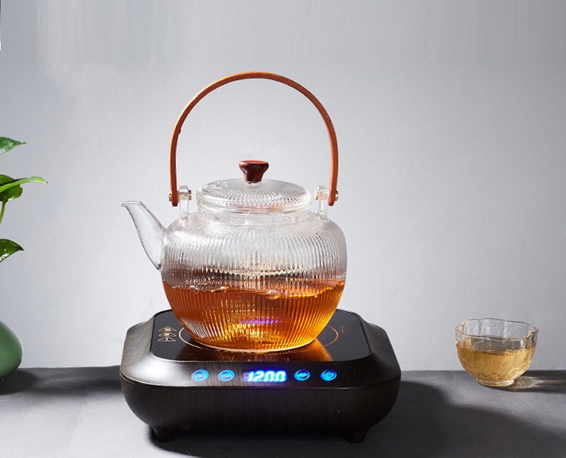 1300ml Glass Kettle for Tea Cooking,high Borosilicate Glass Teawares, Gas  Stove/electric Stove Available 