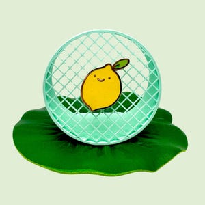 Happy Lemon Hard Enamel Pin