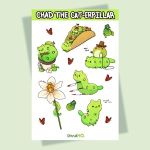 Chad sticker sheet