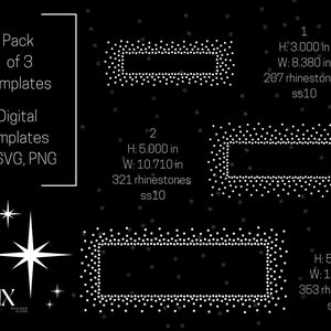 Rhinestone Spray Effect Pattern Svg | ss10 | Blank Rhinestones Rectangle Scatter | Rhinestone Scatter | Svg | Crystal Bling  Cameo, Cricut