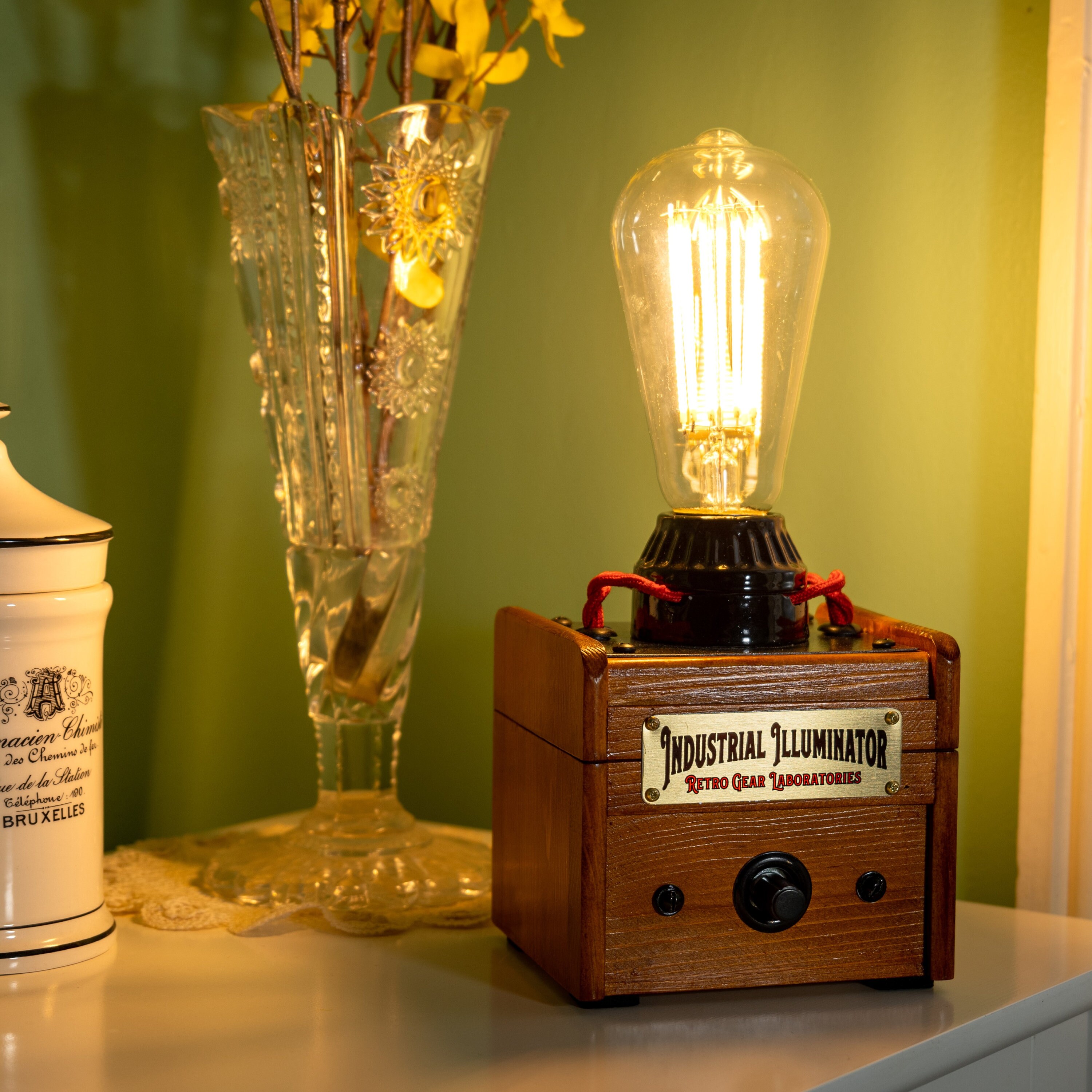 edison industrial desk lamp