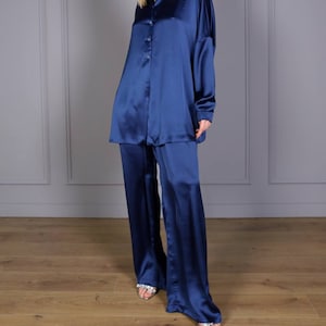 Silk Palazzo Pant Etsy Canada