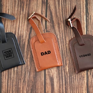 Personalized Luggage Tag, Personalized Gifts, Gift for Him, Gift for Her, Leather Gift, Custom Gift, Fathers Day Gift, Mothers Day Gift