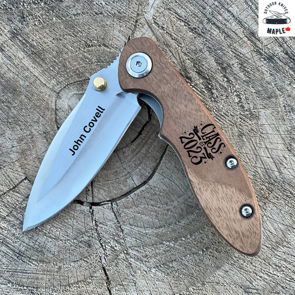 Engraved Knife Graduation Etsy