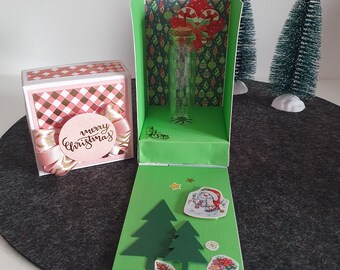 Geschenk Verpackung Explosionsbox Weihnachten Reagenzglas Weihnachts Geschenk Geld Geschenk
