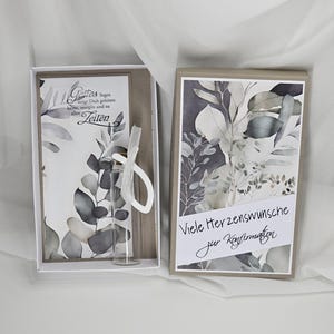 Confezione regalo per Cresima, Comunione, regalo in denaro in provetta per bambini e bambine, esaudisci i desideri, esaudisci i desideri