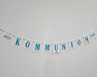 Girlande Kommunion Konfirmation Wimpelkette