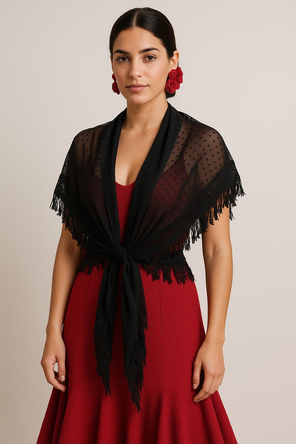 Flamenco shawl - Etsy 日本
