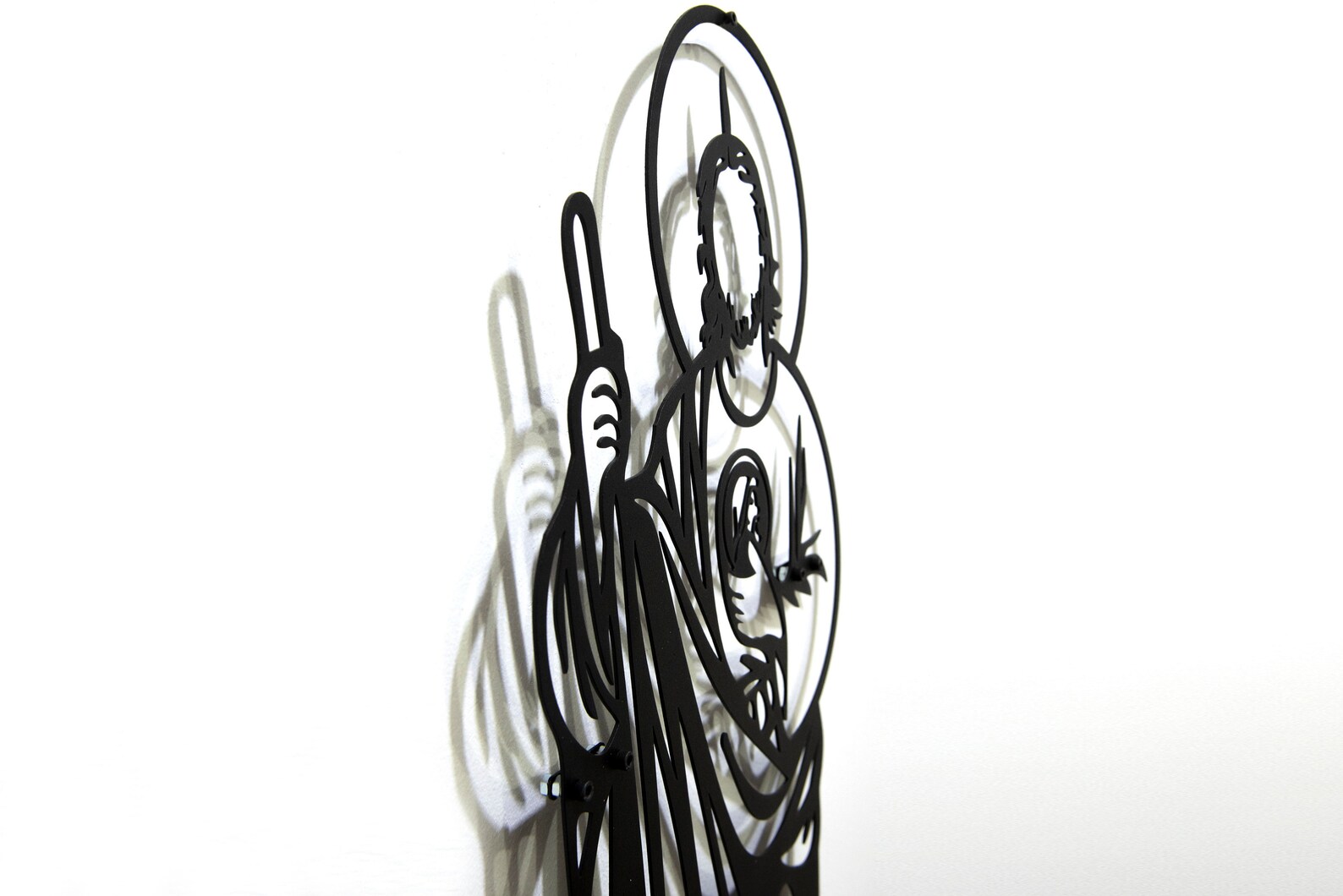 Jesus Metal Wall Decor Christian Metal Big Art Religious Etsy