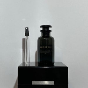 Louis Vuitton Nuit De Feu Fragrance Travel Spray Bottle Made In