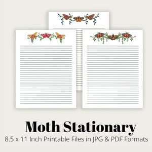 Printable Halloween Stationary