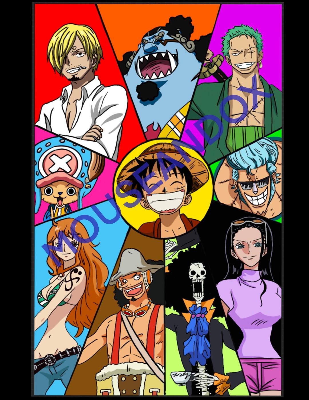 Strawhats One Piece DIGITAL ONLY - Etsy