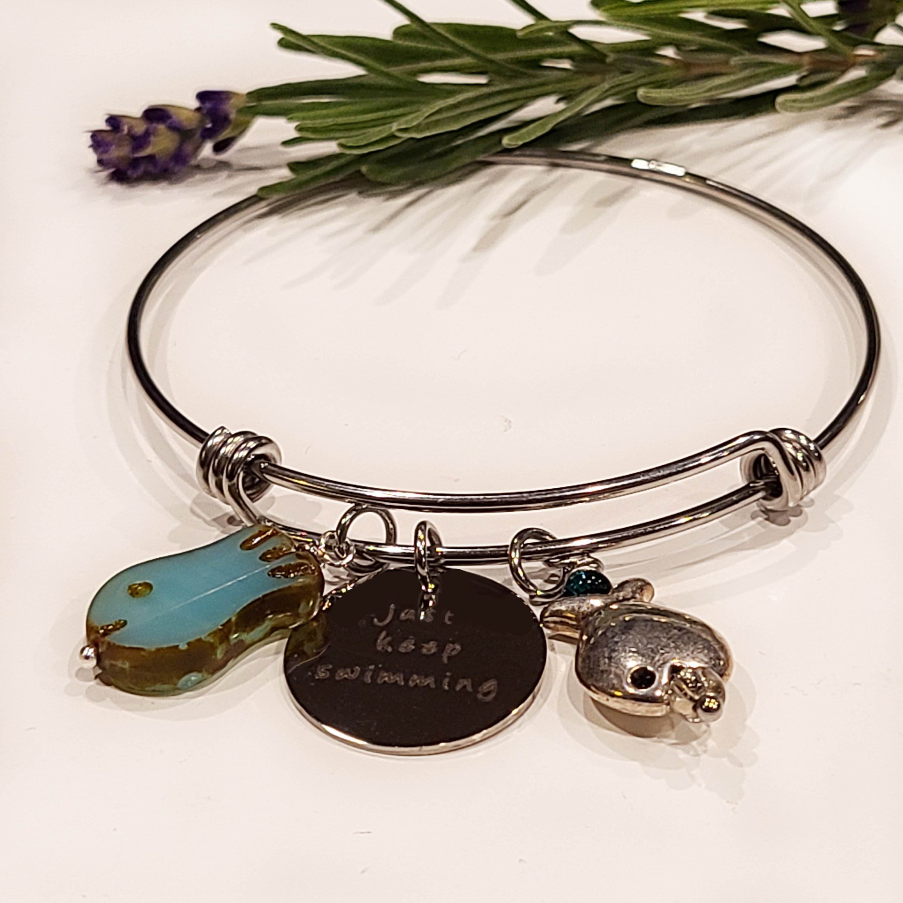 Alex and ani swimming bracelet deals