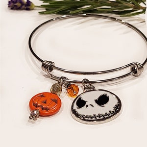 Pumpkin King Bangle Bracelet
