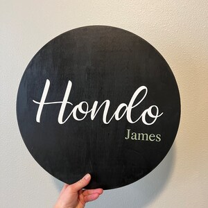 Nursery Name Sign