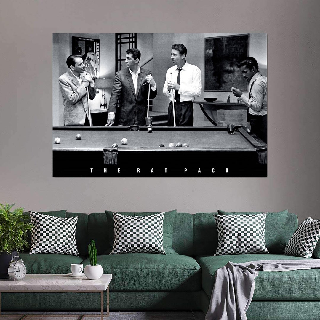 The Rat Pack Canvas Art, Frank Sinatra, Dean Martin, Sammy Davis Jr