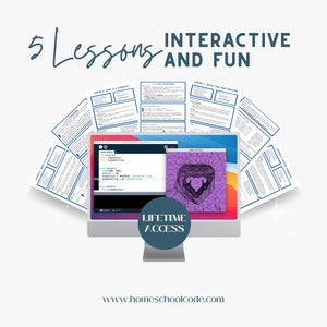 Homeschool Code Basics Course Computer Science Curriculum - Etsy