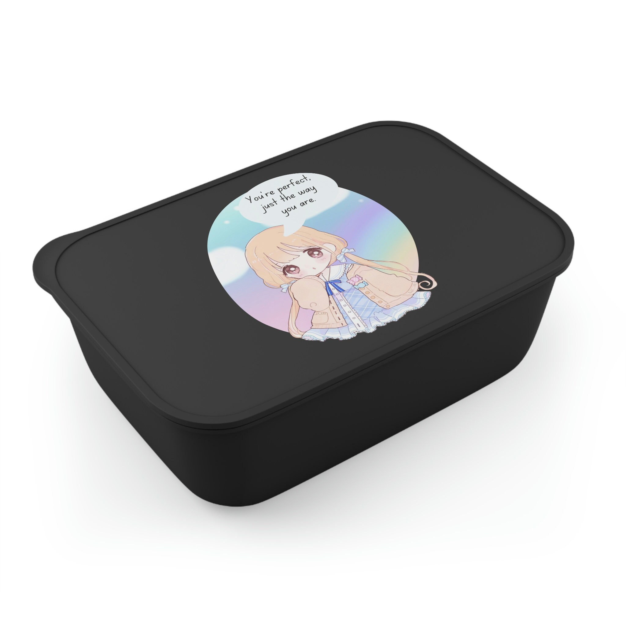 Anime Lunch Box Anime Bento Box With Band and Utensils Magna Etsy UK