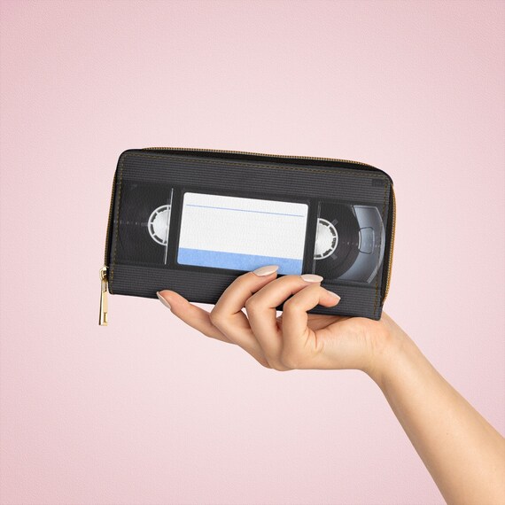Retro VHS Tape Wallet VHS Retro Purse Retro Purse Zipper Etsy