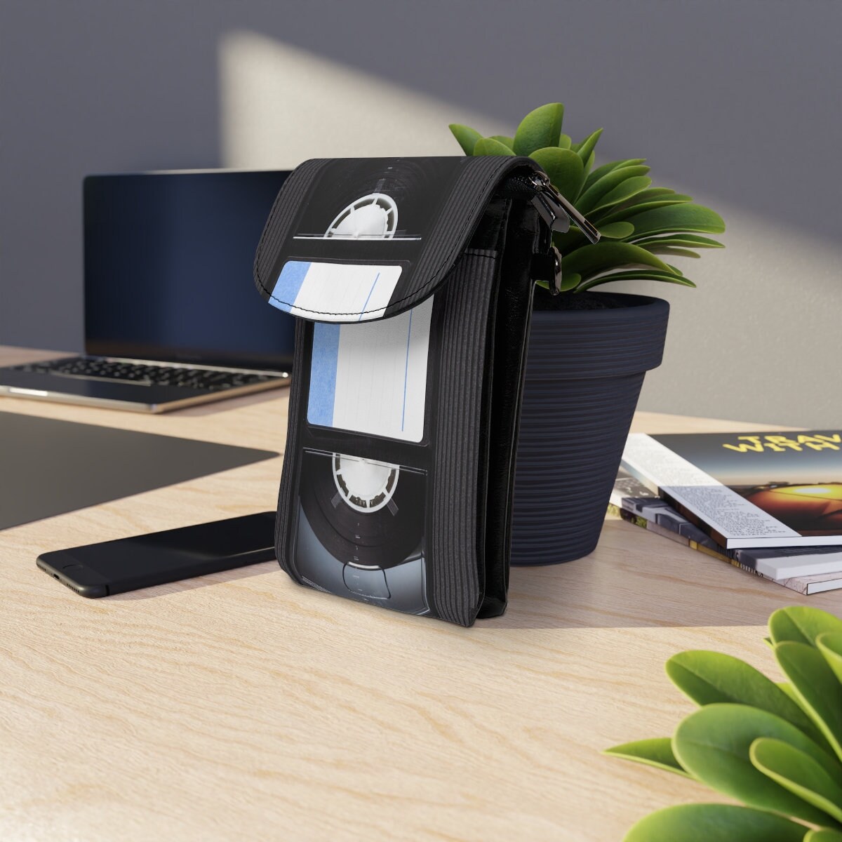 Retro VHS Tape Bag, VHS Retro Purse, Retro Tape Purse, Cassette Wallet