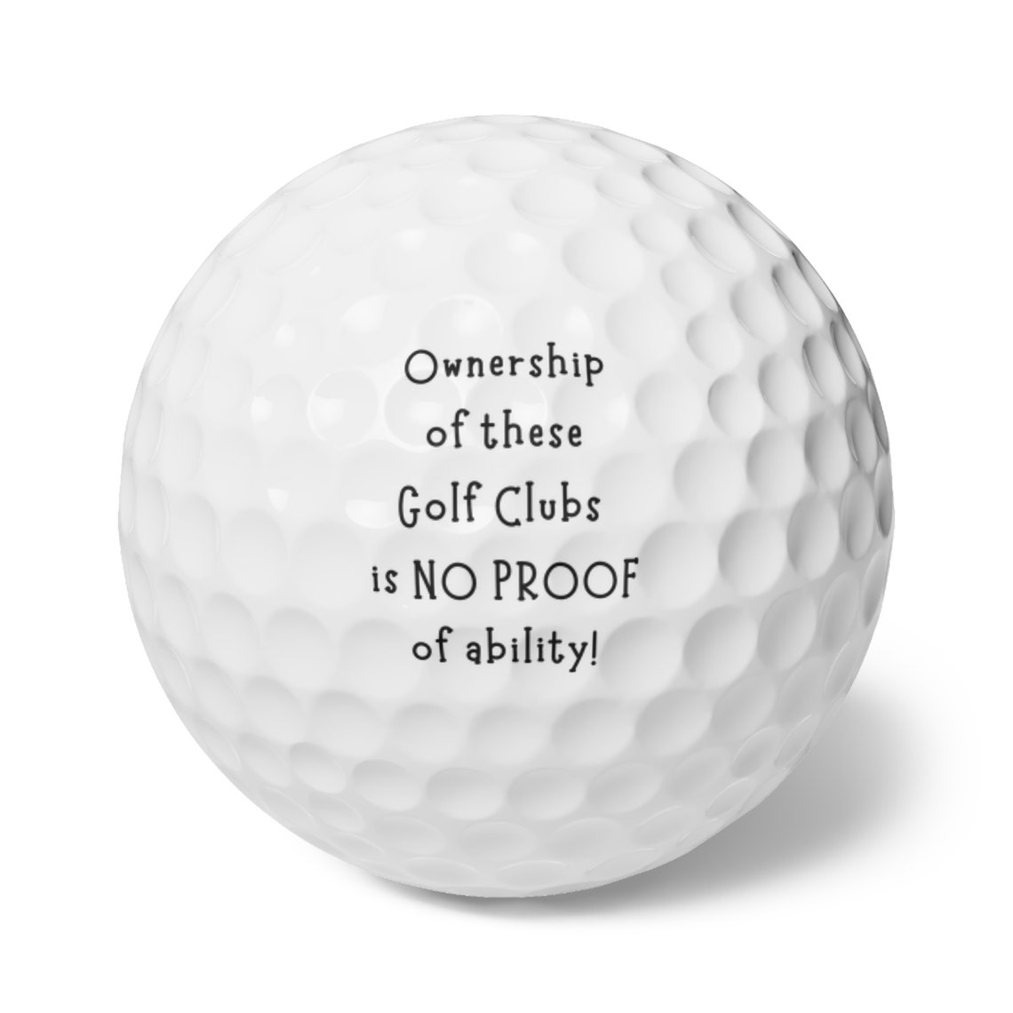Funny Golf Ball Set Golfer Gift Gift for Golfer Funny Golf Etsy