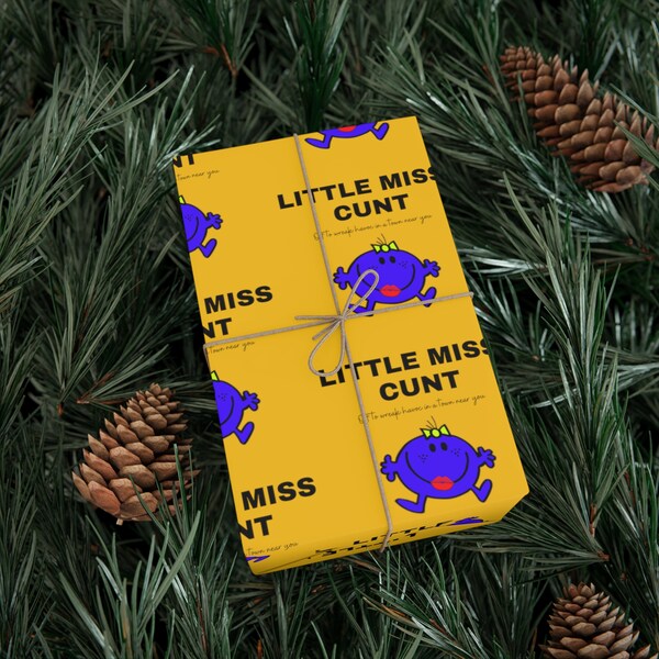 Offensive Christmas Wrapping Paper 