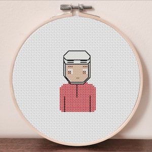 Friends Joey the Vicar Cross Stitch Pattern