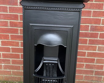 Victorian cast iron fireplace