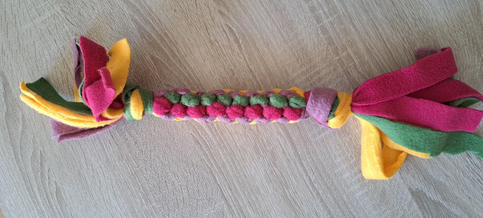 Durable Fleece Dog Toy Fleece Tug Toys for Dogs Handmade Etsy