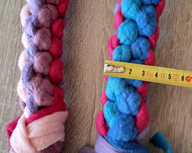 Durable Fleece Dog Toy Fleece Tug Toys for Dogs Handmade Etsy