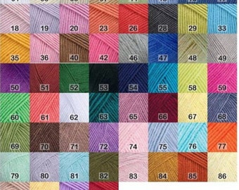 JarnArt Jeans cotton yarn 160 m 50 g Multiple colors Amigurumi yarn