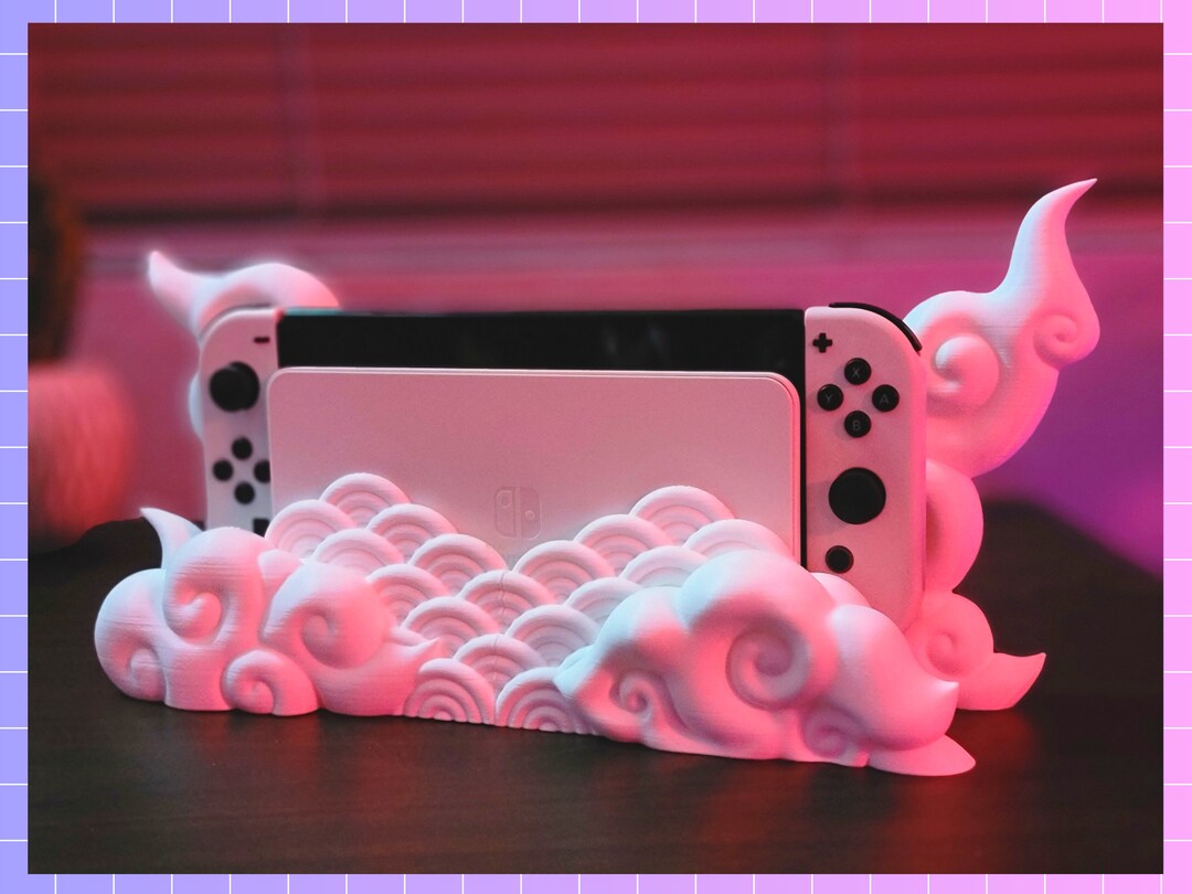 Japanese Cloud Switch Dock Holder | Classic / O-LED | Holoprops - Etsy UK