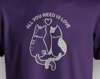 Cats - All You Need Is Love - Cat Couple