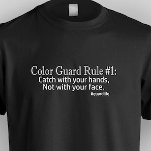 COLOR GUARD RULE #1 | Because Your Face Isn&#39;t A Catching Device!