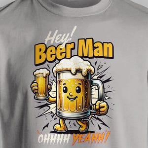 The Kool-Aid Man&#39;s Boozy Cousin: Hey Beer Man T-Shirt